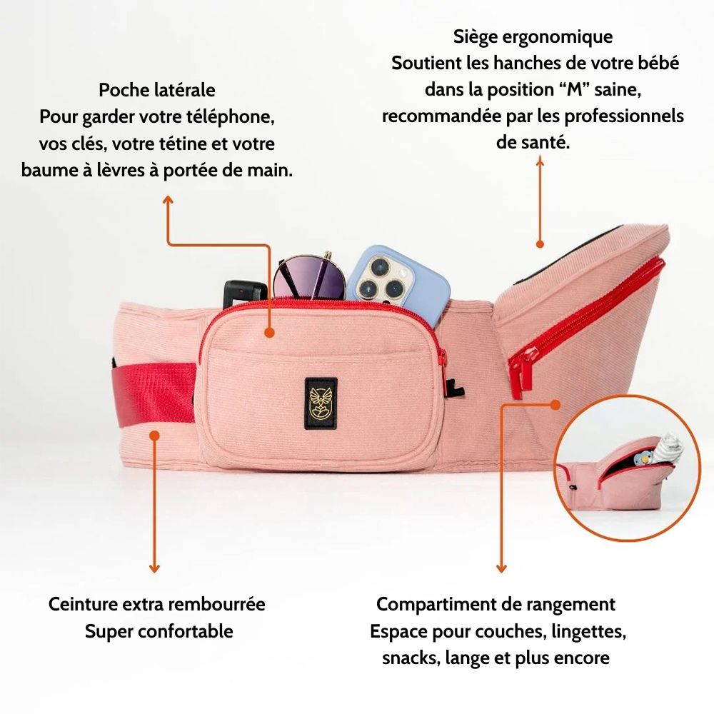 ConfyBébé™ — Le porte-bébé ergonomique