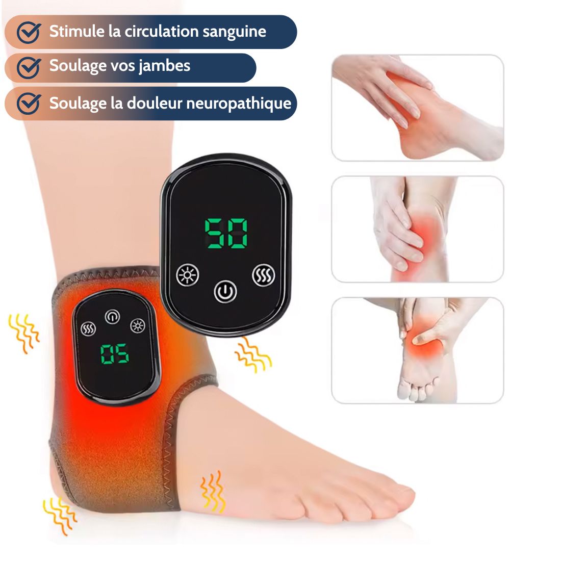 Masseur Thérapie 3-en-1 FootRevive™