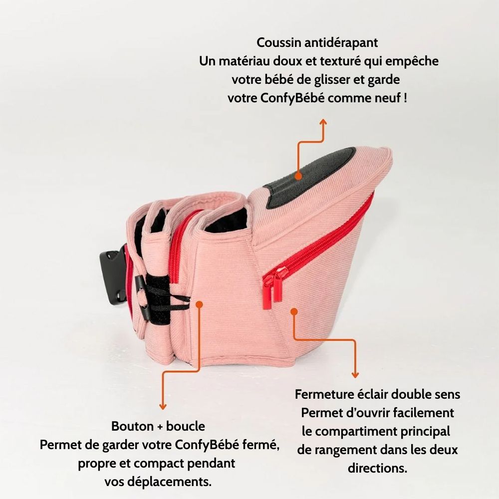 ConfyBébé™ — Le porte-bébé ergonomique