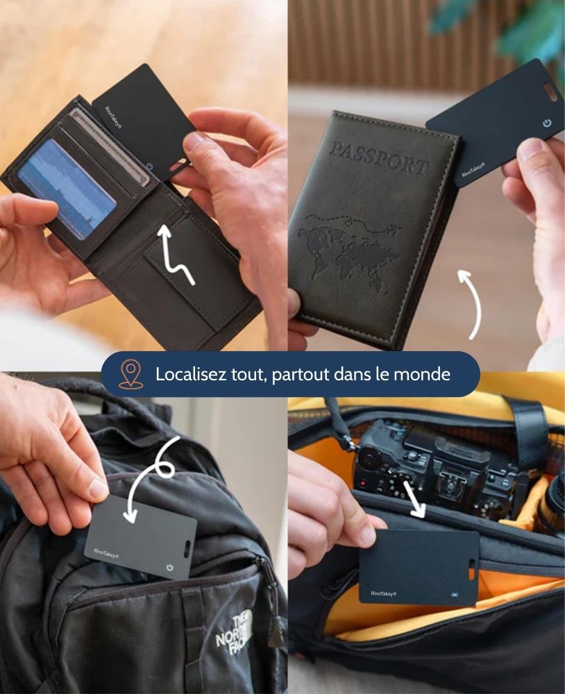 RinoTakey® Carte GPS Connectée