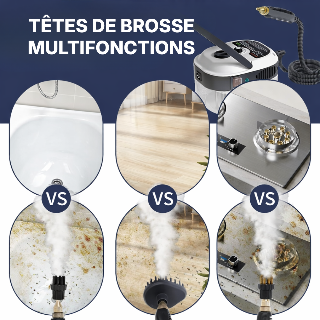 VapoClean™ appareil de nettoyage à vapeur 2500w
