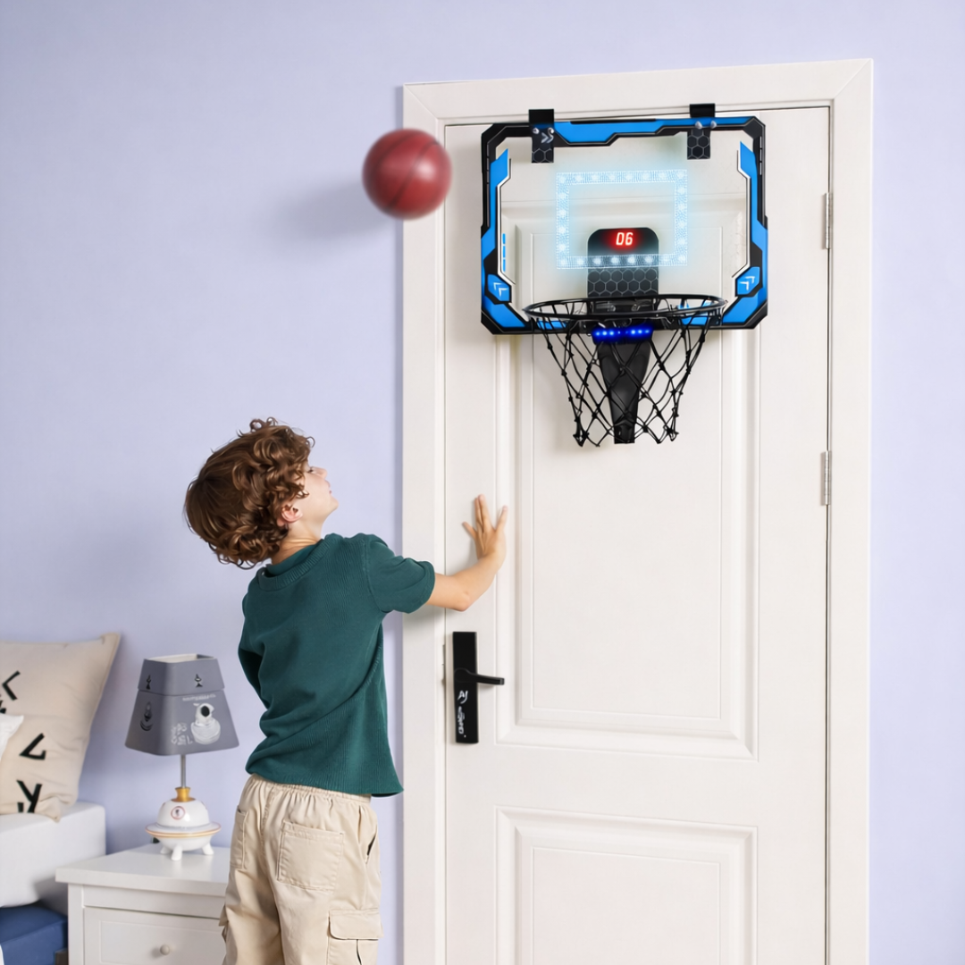 RoomHoop – Mini panier de basket interactif pour enfants