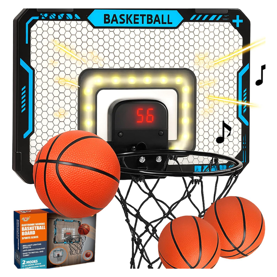 RoomHoop – Mini panier de basket interactif pour enfants