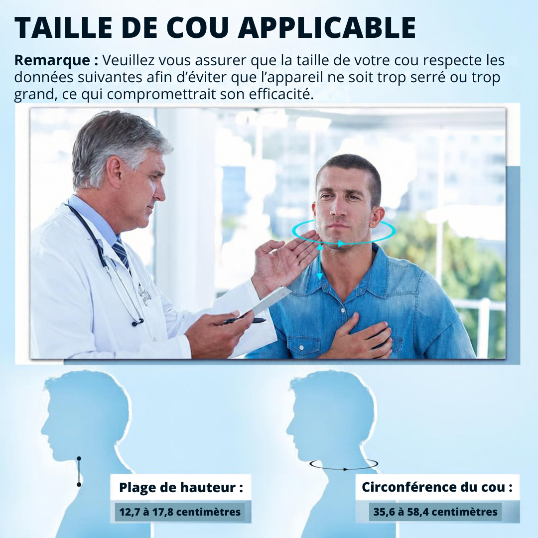 NeckZen™ — L'Appareil Anti-Douleurs Cervicales