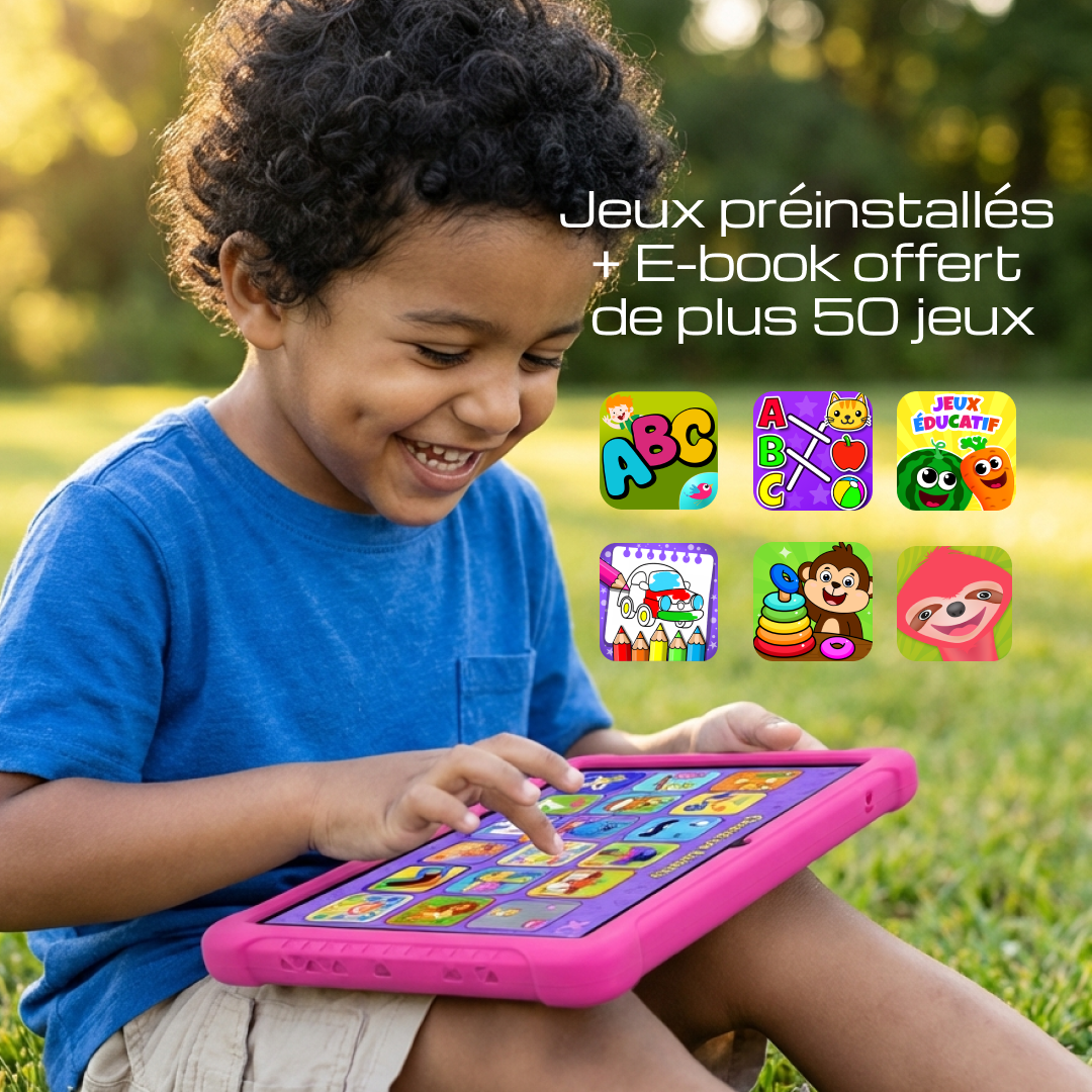 SmartKids Pro™ – Tablette Intelligente 10.1 pouces