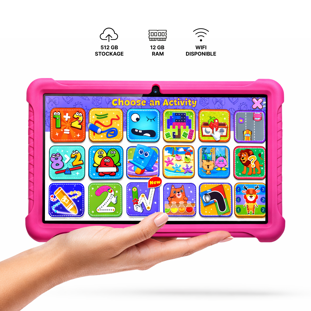 SmartKids Pro™ – Tablette Intelligente 10.1 pouces